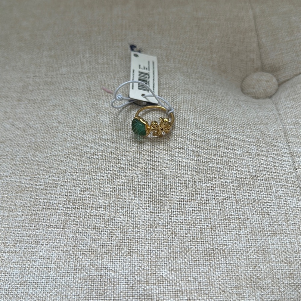 NEW Tory Burch Roxanne double T-motif ring